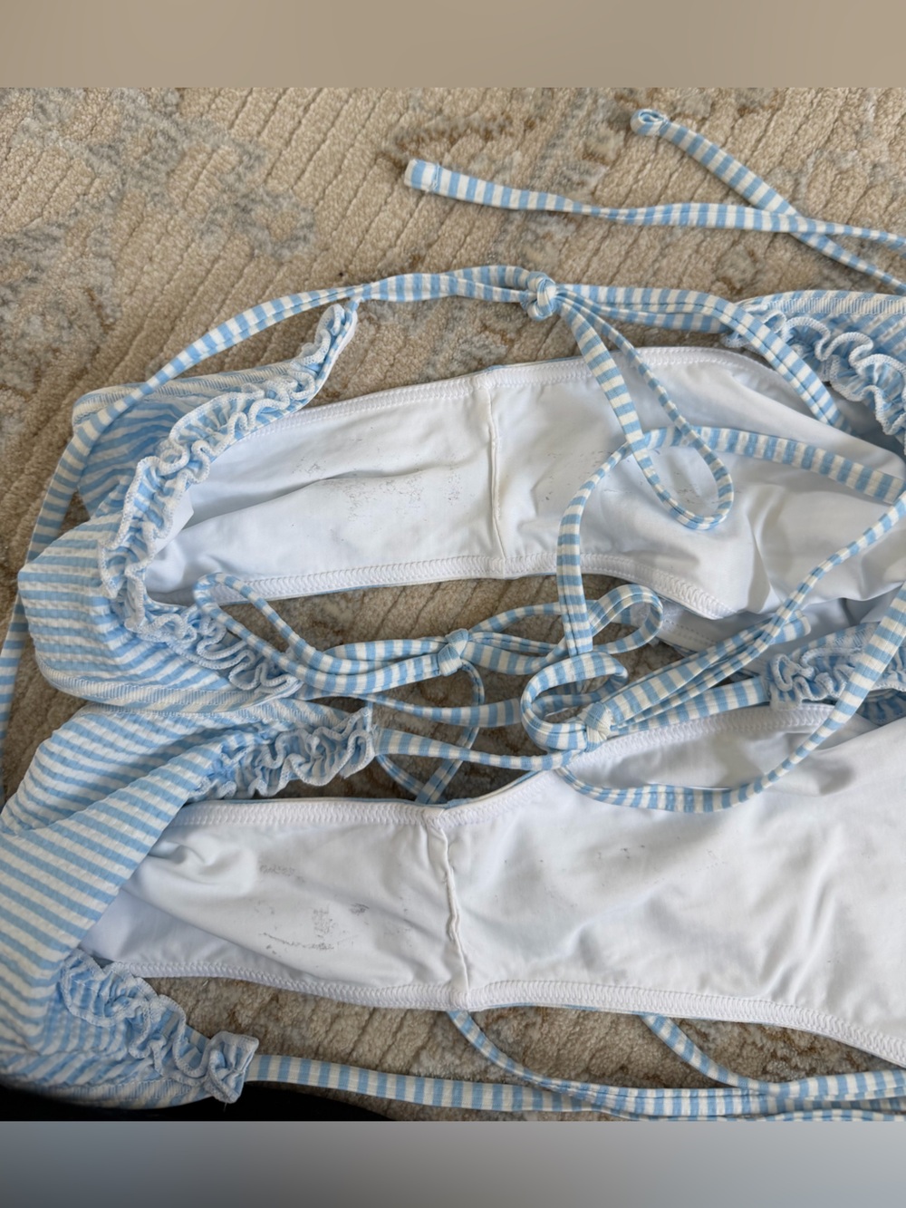 Frankie’s Bikini Mackenzie Ruffle String Bikini Bottom - Picture 8 of 8